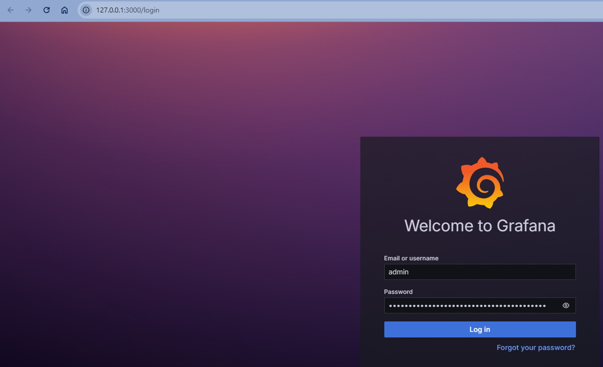 Grafana Login
